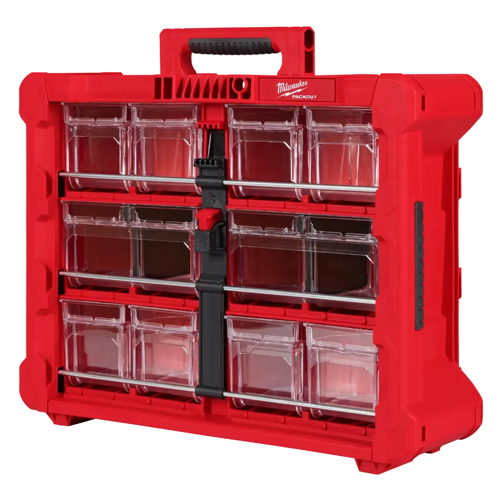 ORGANIZADOR DE RECIPIENETES INCLINADOS PACKOUT MILWAUKEE