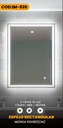 ESPEJO INTELIGENTE 60 X 80 CM IM-820 METALES ALEADOS