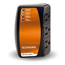 PROTECTOR 3 TOMAS P/TELEVISORES. 120V, GSM-TV120, EXCELINE