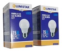 BOMBILLO LED 15W, EMERGENCIA, E27 LUZ BLANCA