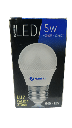 BOMBILLO LED 5W, G45, E27, LUZ CALIDA