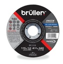 DISCO CORTE FINO 7" METAL/INOX, BRULLEN