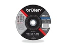 DISCO FLAP GRANO 60 4.1/2", ZIRCONIA, BRULLEN