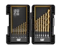 JUEGO 16 BROCAS MADERA/METAL/PVC, DA02901, CAT