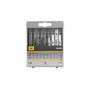 JUEGO 10 HOJAS SIERRA CALADORA MIXTO MADERA/METAL, DA06903 , CAT