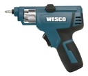 ATORNILLADOR INALAMBRICO 1/4", 3,6V, WS2013, WESCO