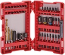 JUEGO DE MECHAS Y PUNTAS DE IMPACTO SHOCKWAVE DE 40 PIEZAS MILWAUKEE