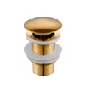 DESAGUE POP UP CON REBOSE DORADO KUBO