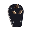 ENCHUFE 3P 25A, ANGULAR, NEGRO GENEMAX