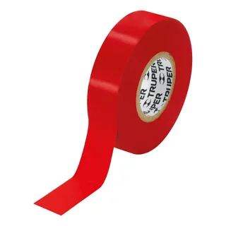 TEIPE ELECTRICO 18MM X 20MTS ROJO GEDITAPE