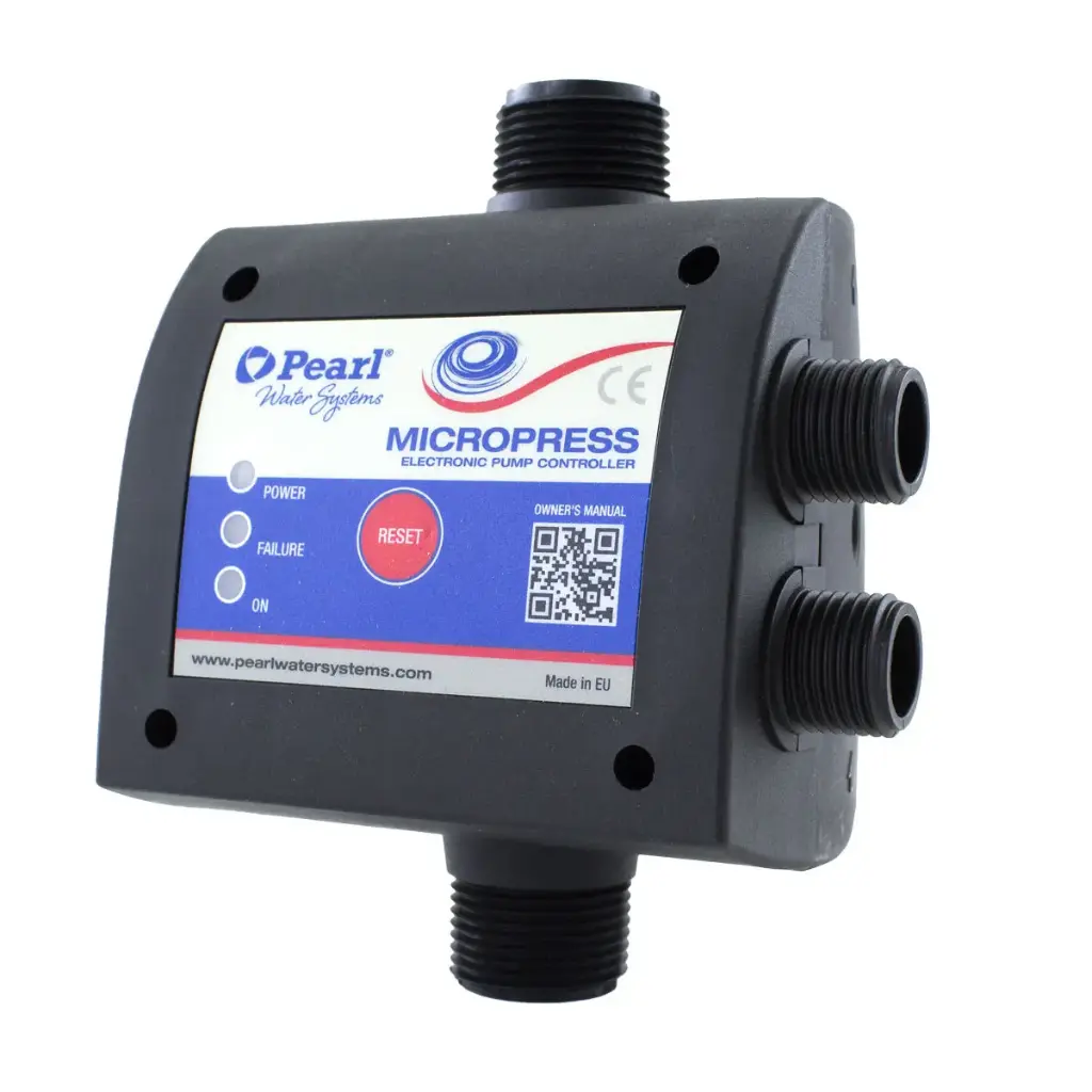 PRESSCONTROL MICROPRESS 10 AMP.  22 PSI, 115V/230V, PCMP 10F16S PEARL 