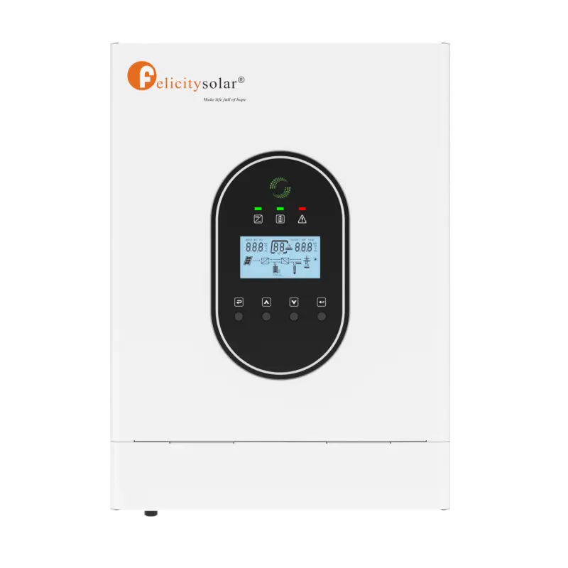 INVERSOR SOLAR 1KW 12V, AC 120V. CONTROLADOR MPPT 800W FELICITY