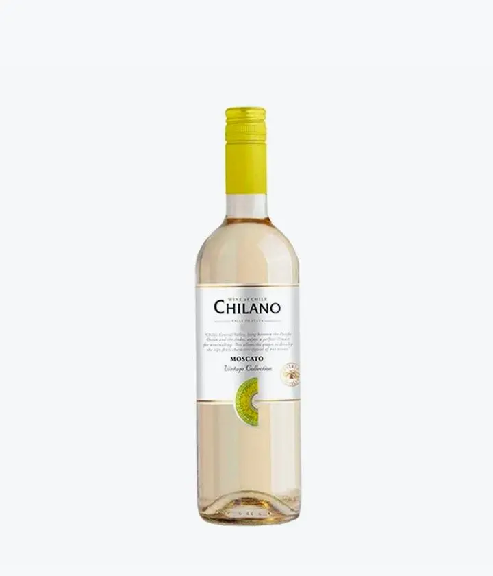 BOTELLA VINO BLANCO CHILANO MOSCATO
