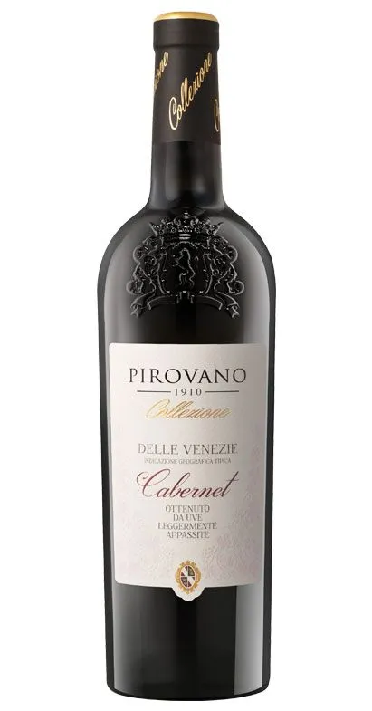 BOTELLA VINO TINTO PIROVANO CABERNET TREVENEZIE 0,75 LTS 