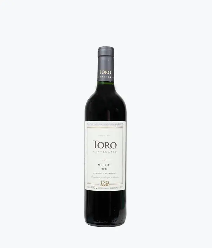 BOTELLA VINO TORO CENTENARIO MERLOT
