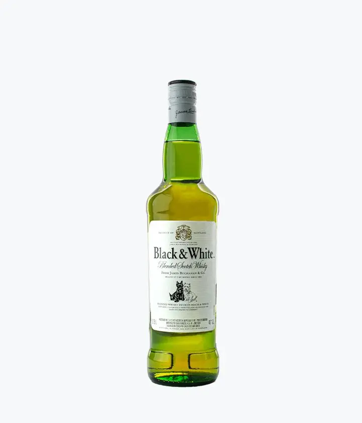 BOTELLA WHISKY BLACK & WHITE 8 AÑOS 750ML
