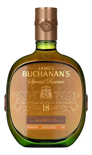BOTELLA WHISKY BUCHANANS DELUXE 18 AÑOS 750ML