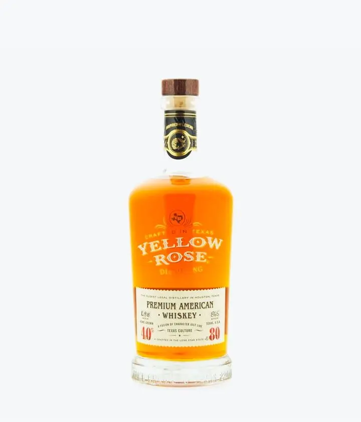 BOTELLA WHISKY YELLOW ROSE PREMIUM AMERICAN 750ML   