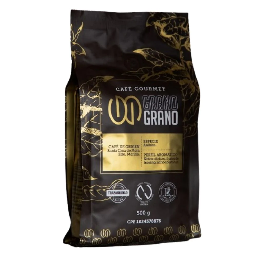 CAFE MOLIDO 500 GRS. GOURMET,  GRANO A GRANO
