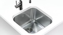 [90.01.FR107-3] FREGADERO BT25X30 CM, BAJO TOPE, FANAINOX