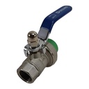 [79.14.DSR012] LLAVE DE PASO ESFÉRICA 25 MM (3/4") HEMBRA C/UNION DONSEN
