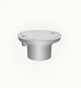 [79.16.04112091P] REJILLA CONCENTRICO REDONDA 1.1/4" ALUMINIO, C/CUELLO, METALES ALEADOS
