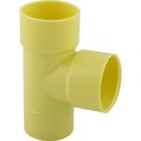 [79.08.105] TEE PVC 110 MM SANITARIO, AMARILLO, PVC