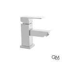 [79.QM.14.700.2001] GRUPO LAVAMANOS CUADRADA KAI 15CM SATINADO QM  