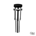 [79.QM.14.700.5008] DESAGUE LAVAMANOS 2 EN 1 TIPO HONGO DELTA BLACK QM