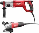 [31.01.5262-21A] KIT ROTO MARTILLO SDS-PLUS 1" CON ESMERIL 4.1/2" Y ESTUCHE MILWAUKEE