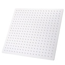 [79.77.DUC.04.01] DUCHA DE BAÑO ULTRAFINO DE ALTA PRESION CEPILLADO CUADRADO 25CM BARI