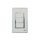 [60.15.INT0403] INTERRUPTOR TRIPLE SERIE BIANCO BARI