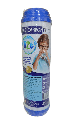 [79.18.CARBACT10X2.5] CARTUCHO DEPURADOR CARBON ACTIVADO 10"X2.5" H2O