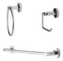 [79.M2132] JUEGO ACCESORIOS BAÑO REDONDO 3 PZAS MHILER