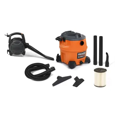 [55.01.HD1600] ASPIRADORA 16 GAL. 6,5HP, C/SOPLADOR, HUMEDO/SECO, HD1600, RIDGID