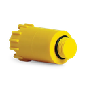 [79.14.DSD201A] TAPON DE PRUEBA 20 MM (1/2"), LINEA AMARILLA, DONSEN