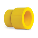 [79.14.DSB103A] ANILLO REDUCCION LISO 32X25 MM (1"X3/4"), LINEA AMARILLA, DONSEN