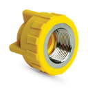 [79.14.DSB203A] ADAPTADOR HEMBRA 25 MM X 1/2" C/ROSCA, LINEA AMARILLA, DONSEN