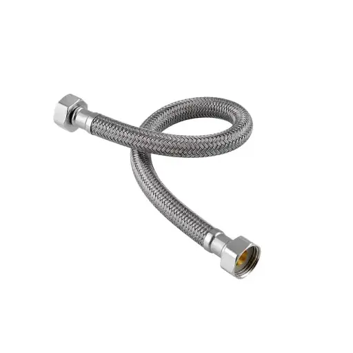[79.M4124] CANILLA 1/2" X 1/2" 60CM NYLON MHILER
