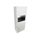 [79.16.CLD5833] DISPENSADOR DE TOALLAS DE MANO C/PAPELERA , A.INOX CLD-5833 METALES ALEADOS