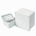 [79.08.10X10X7IN] CAJA DE PASO 10 x 10 x 7 IP65 BLANCO INDUMA