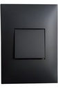 [60.16.09A00.CM.14] INTERRUPTOR SENCILLO CARBON MATE P.A NEVE UP VIMAR