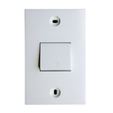 [60.16.09A02.01] PULSADOR TIMBRE  BLANCO P.A NEVE UP VIMAR