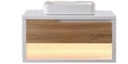 [06.03.MUE-34] MUEBLE DE BAÑO BLANCO PVC 80X53X45CM, C/LAVAMANOS, MUE-34, UNIQUE