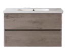 [06.03.MUE-65] MUEBLE DE BAÑO CEDRO MDF 90X46X55CM, C/LAVAMANOS, MUE-65, UNIQUE