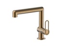 [79.QM.14.700.2005BR] GRUPO LAVAMANOS ANGULAR LOTUS 20CM BRONCE QM