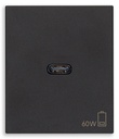 [60.16.30298.60G] ALIMENTADOR USB C PD 60W NEGRO LINEA VIMAR
