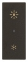 [60.16.30135.120G] DIMMER UNIVERSAL 120V STAND ALONE NEGRO LINEA VIMAR