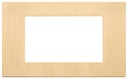 [60.16.30654.70] PLACA 4M ORO CEPILLADO LINEA VIMAR
