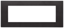[60.16.30657.02] PLACA 7M NEGRO LINEA VIMAR